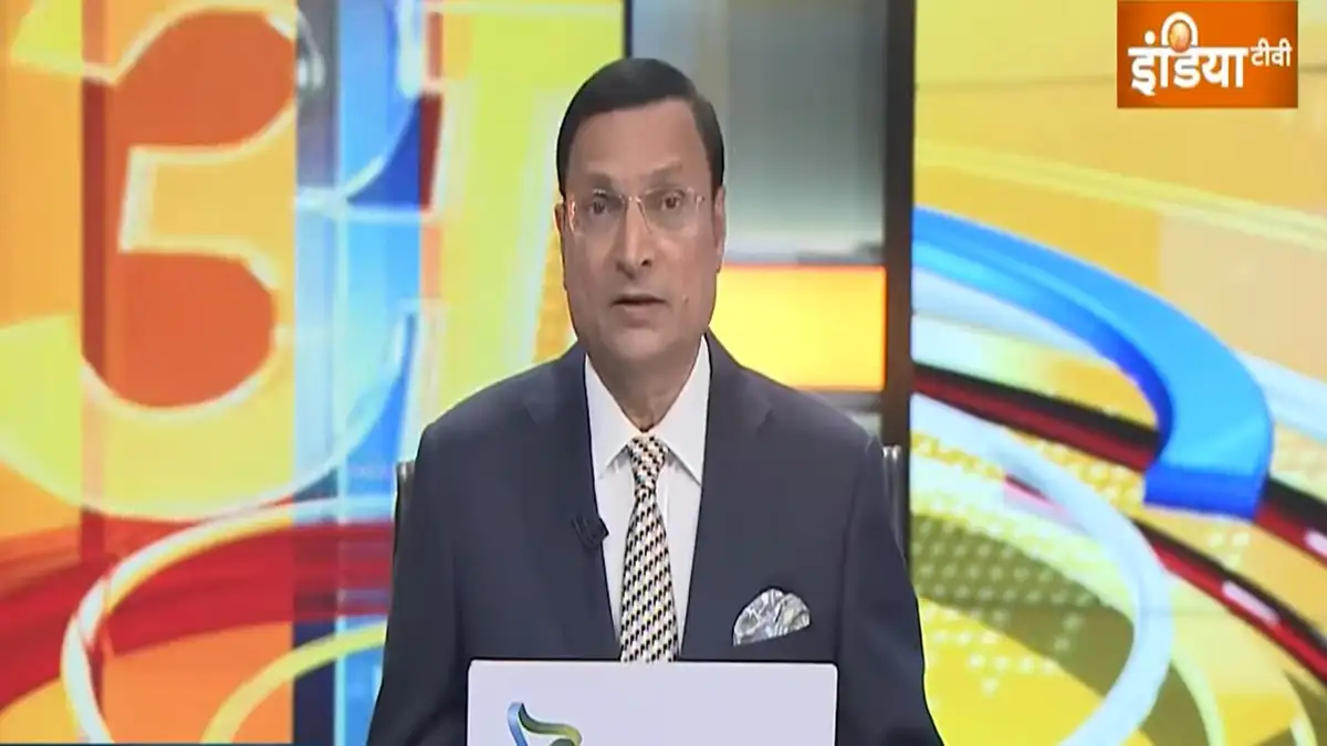 India TV Editor-in-chief Rajat Sharma 