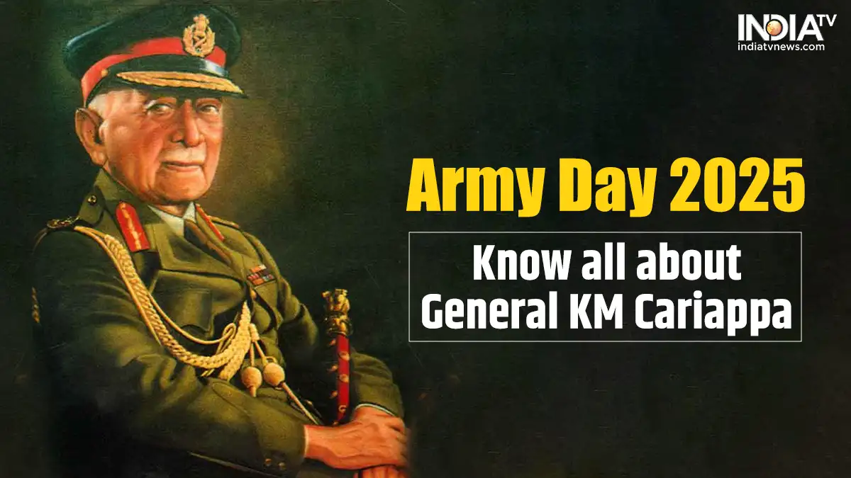 Army Day 2025: Know all about General KM Cariappa 