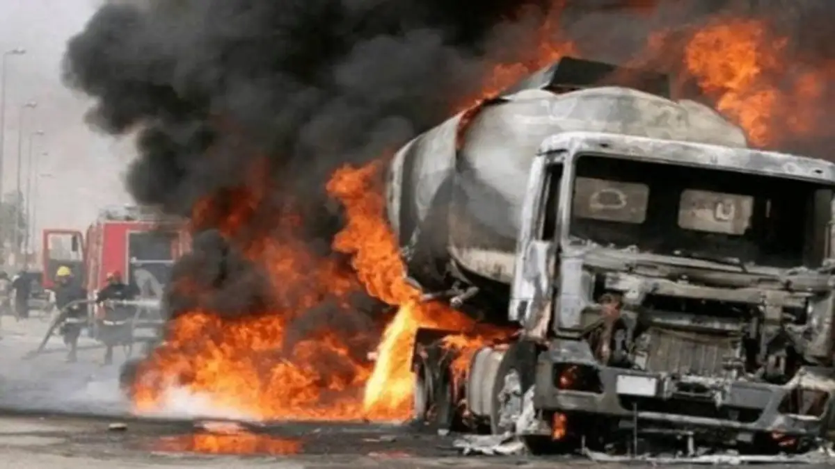 tanker with LPG explodes in Pakistan’s Punjab province