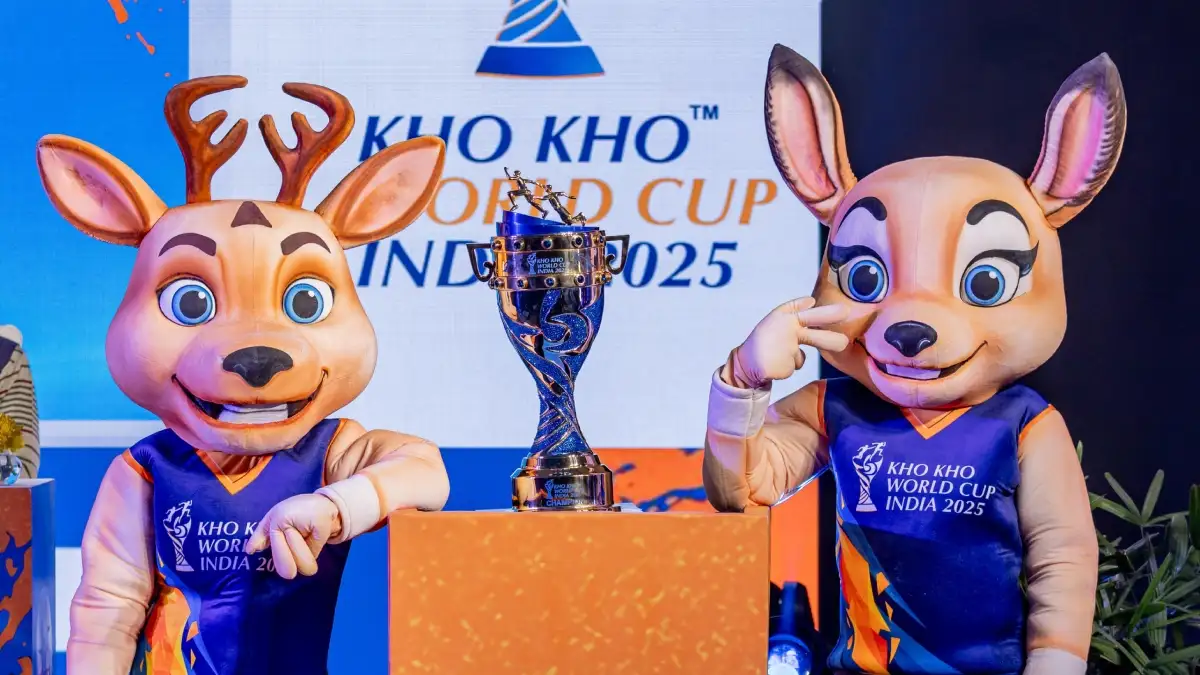 Kho Kho World Cup trophy.