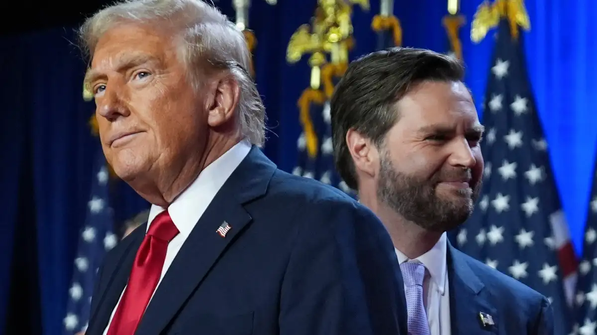 Donald Trump and JD Vance