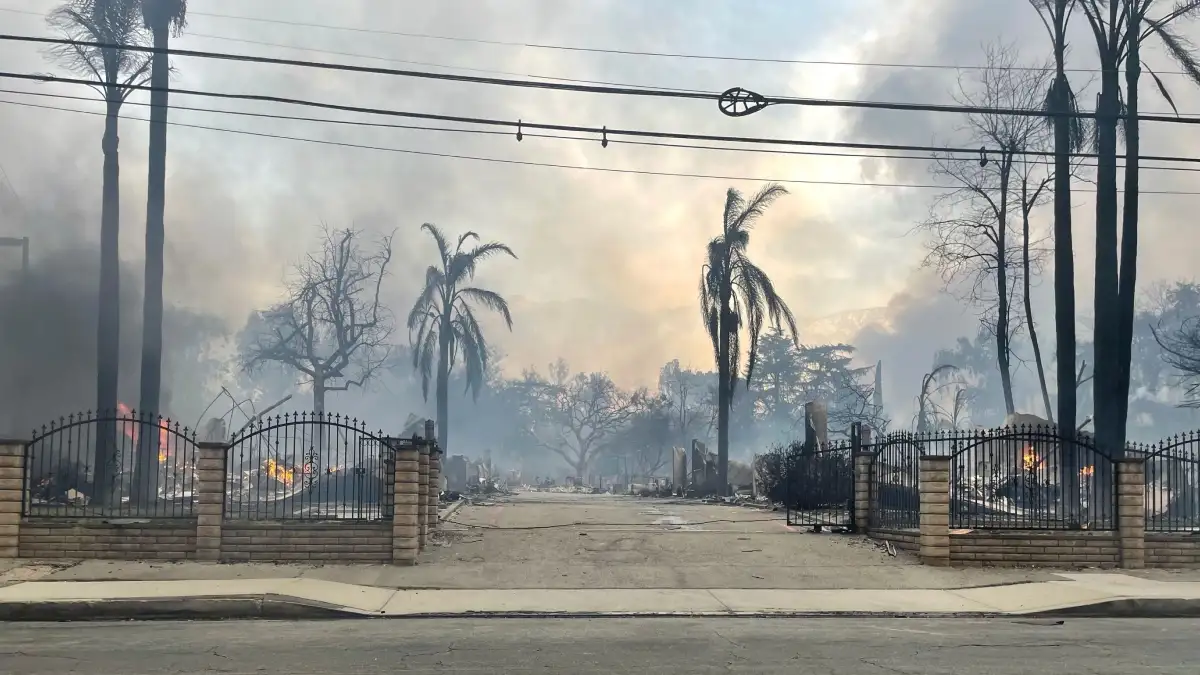 Wildfires in Southern California