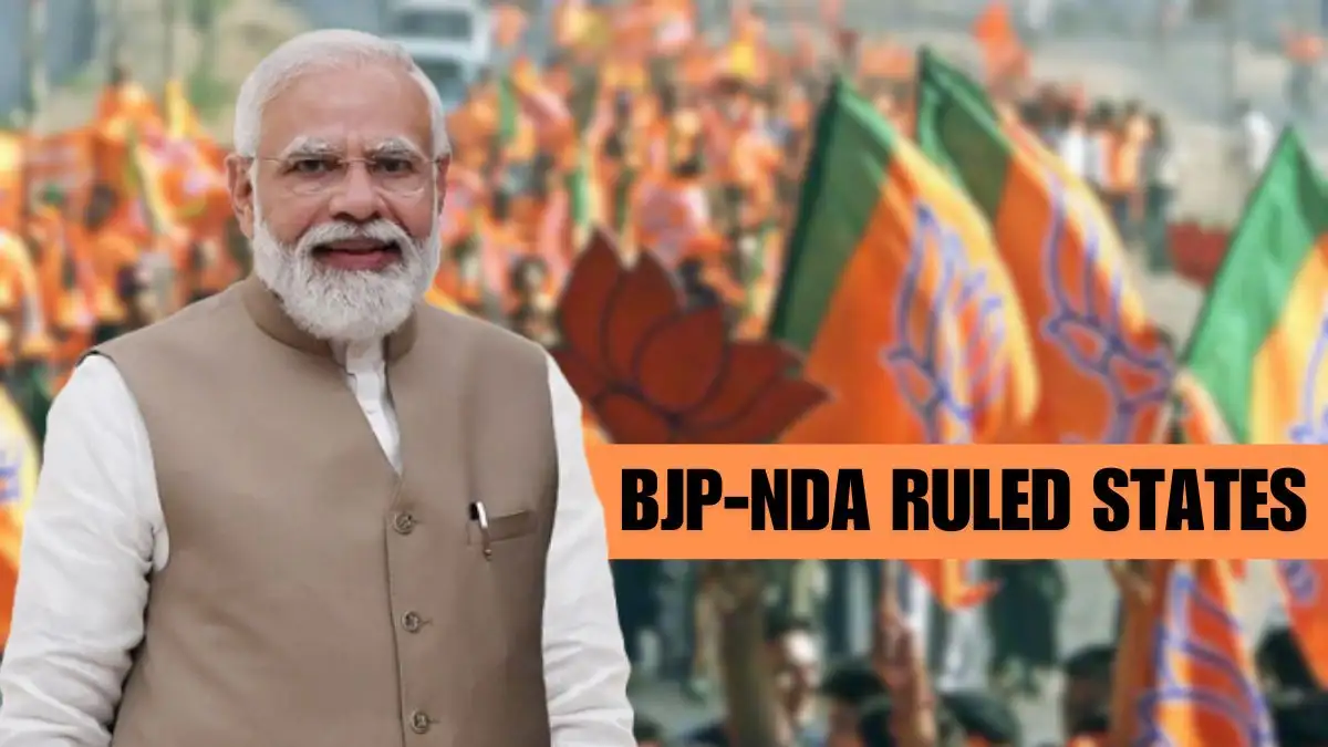 List of states ruled by BJP-NDA in 2025