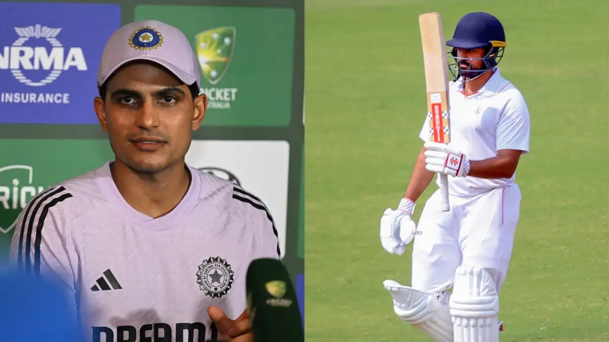 Shubman Gill and Karun Nair.