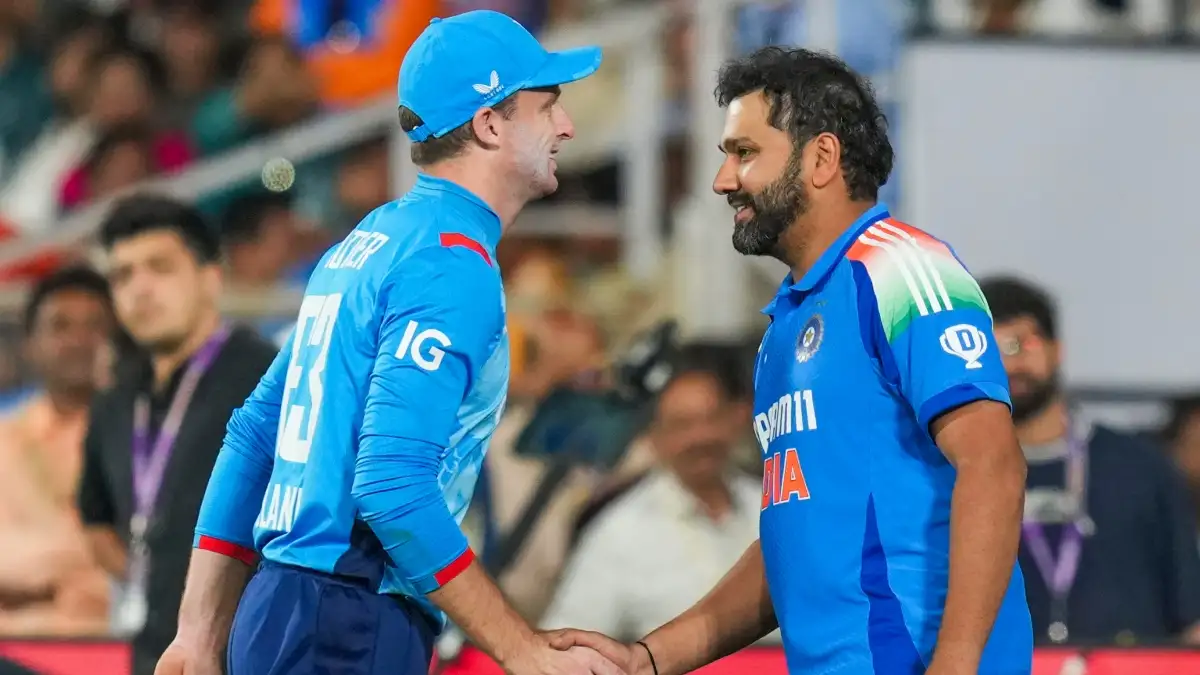 Jos Buttler and Rohit Sharma.