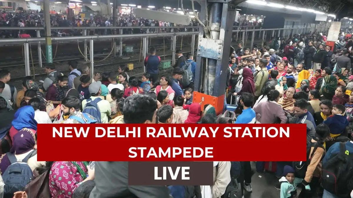 नई दिल्ली रेलवे स्टेशन स्टैम्पेड लाइव