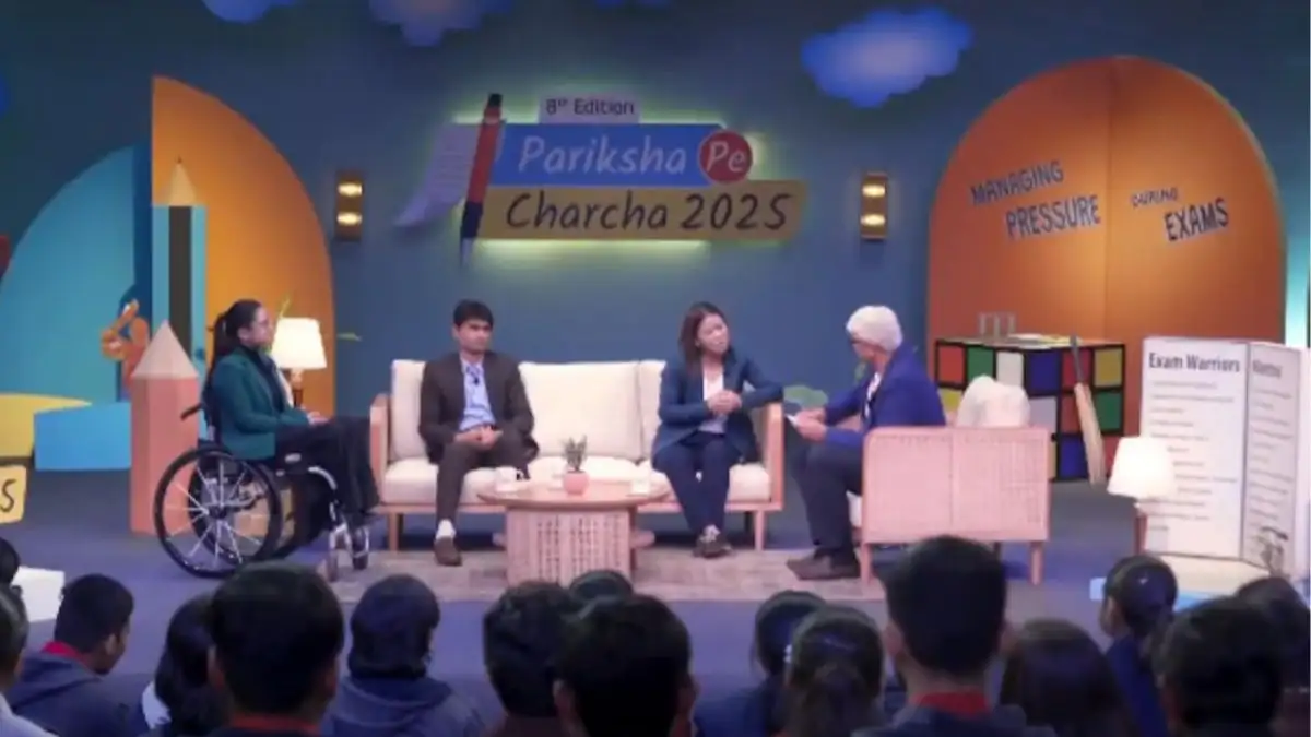 Pariksha Pe Charcha Episode 7 on sports edition