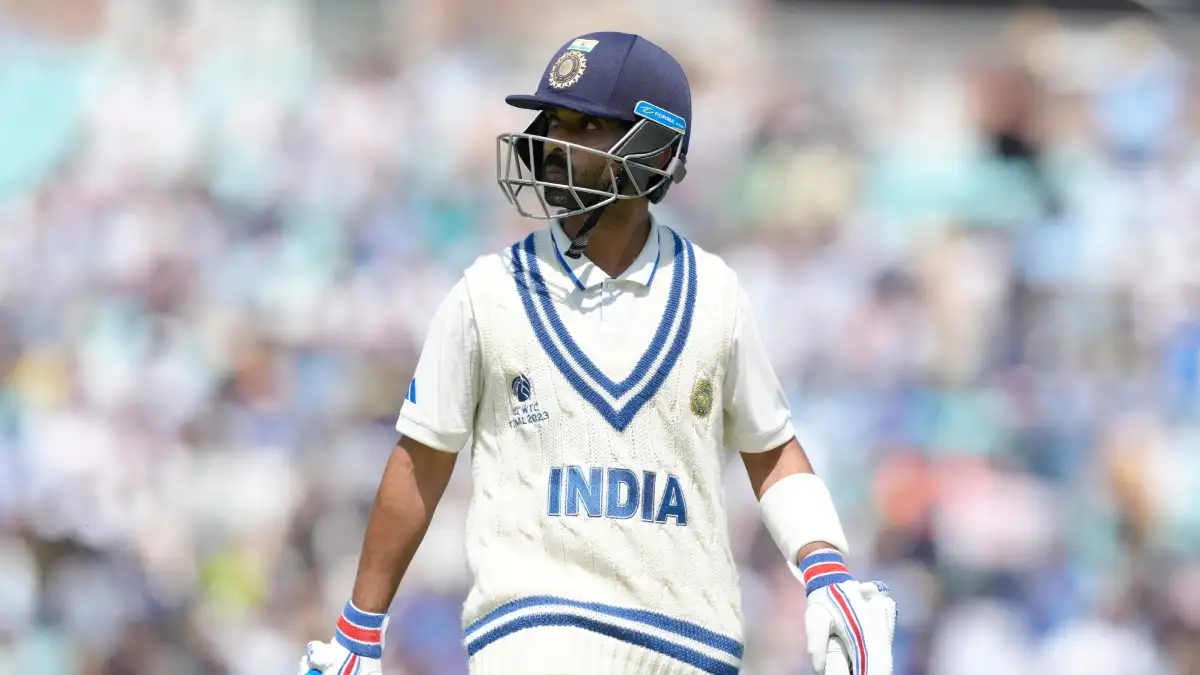 Ajinkya Rahane hasn't played for India since the West