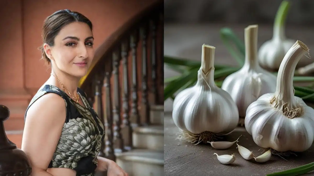 Soha Ali Khan eats raw garlic every morning; here's why it's a health trend  | Lifestyle News – India TV