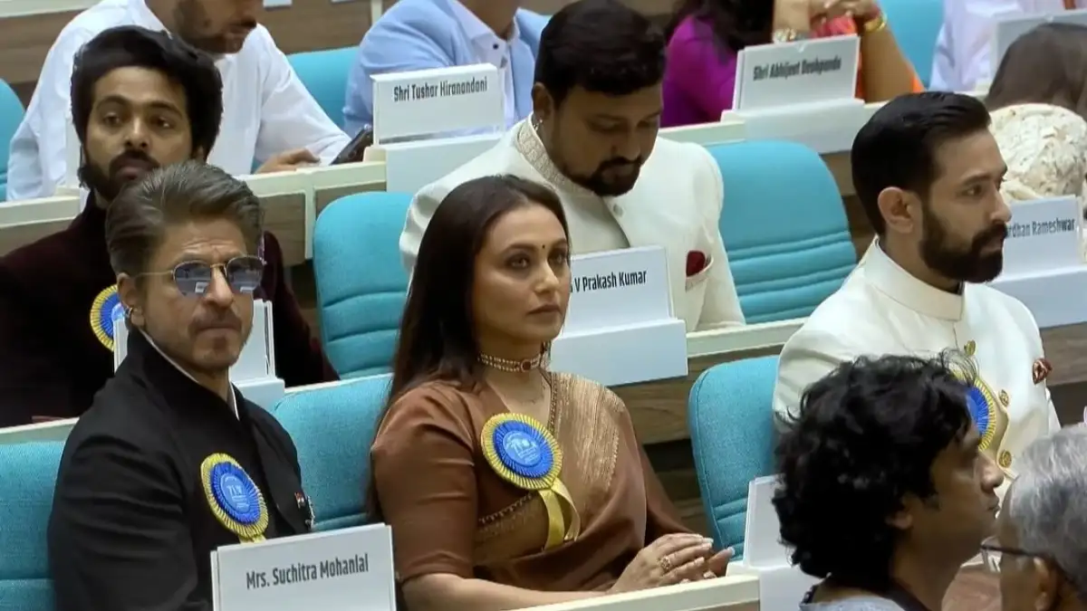 71st National Film Awards: Shah Rukh Khan, Mohanlal and others reach Vigyan Bhawan | Entertainment News – India TV