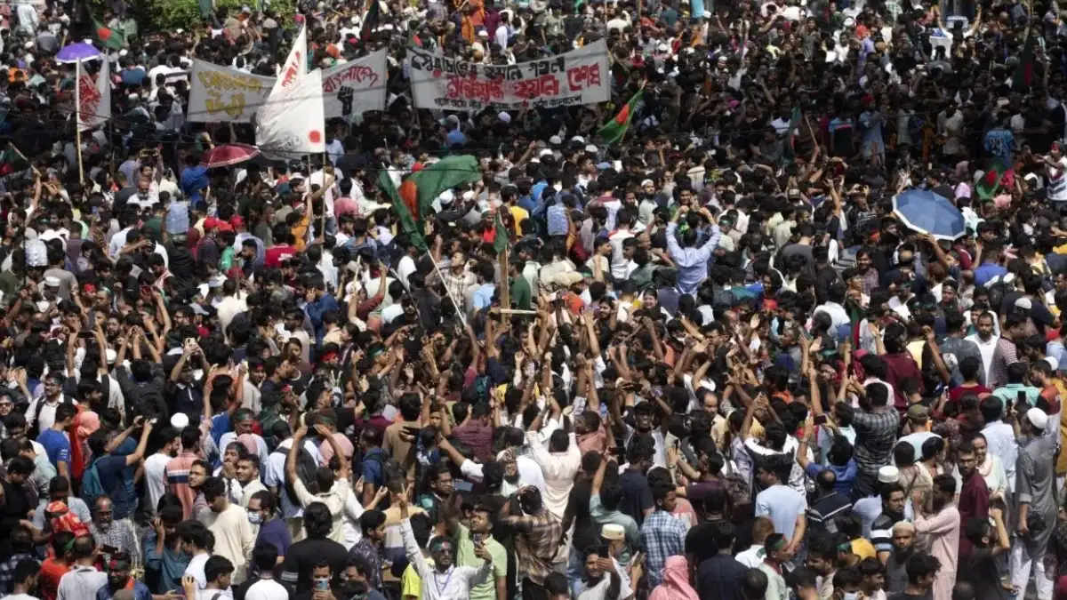 Bangladesh protests: People take to streets, opposition demands extradition of Sheikh Hasina | World News – India TV