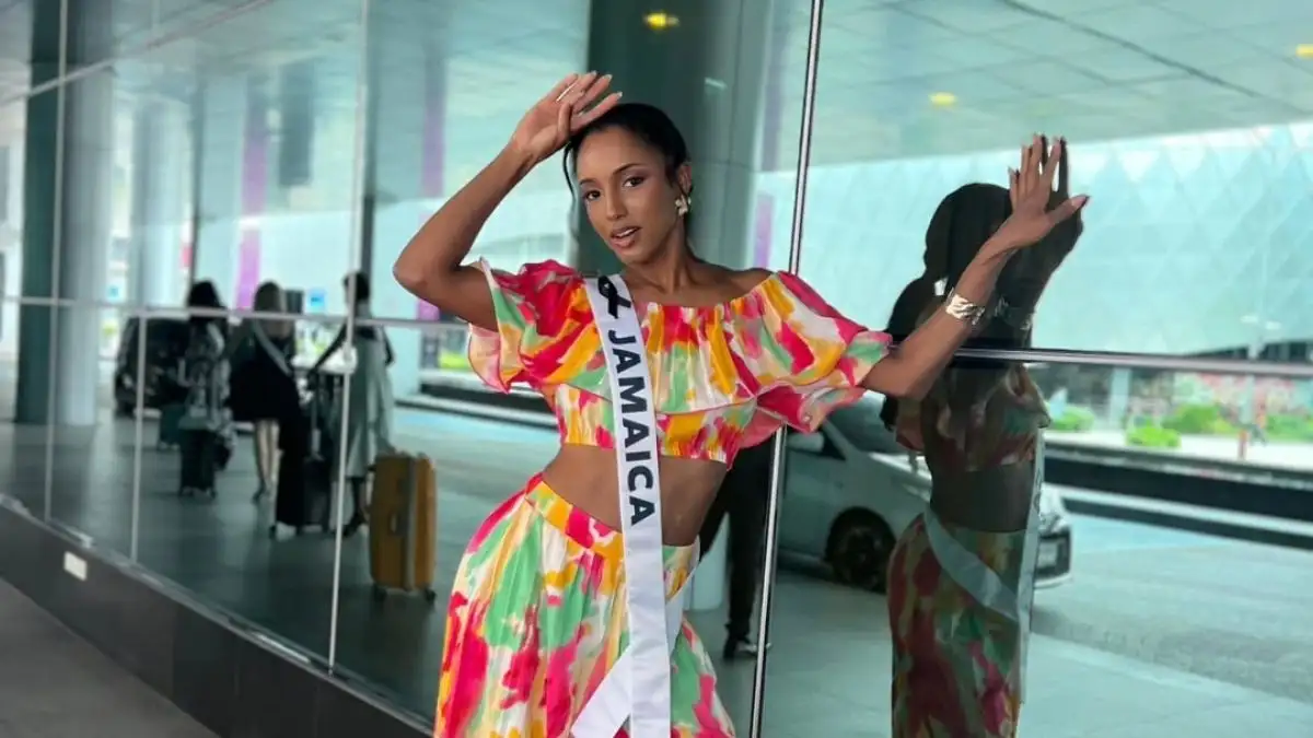 After Miss Universe stage fall, Miss Jamaica gets a reassuring health update | Watch Video | Trending News – India TV