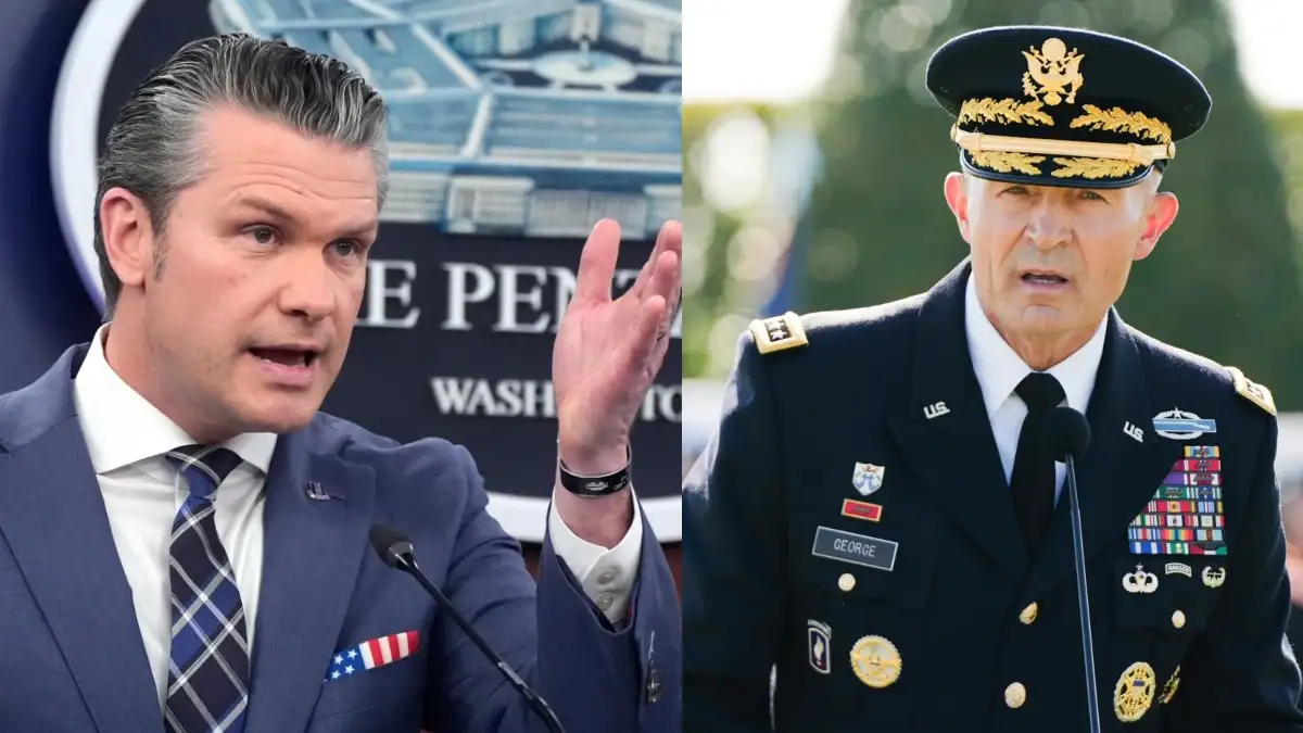 Pete Hegseth asks US Army Chief Randy George to step down, retire immediately amid Iran war | World News – India TV