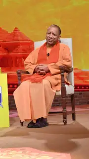 In Pics | Yogi Adityanath at India TV Samvaad in Lucknow 