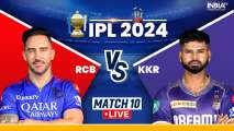 RCB vs KKR IPL Live Cricket Score: Virat Kohli, Cameron Green keep RCB ahead with quickfire start
