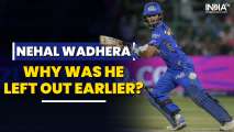 IPL Rising Star: Nehal Wadhera makes MI management look silly after being benched for 7 matches