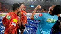 SRH qualify for playoffs as GT bow out with twin washouts following bad weather&nbsp;in Hyderabad