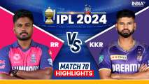 RR vs KKR IPL 2024 Highlights: Match called-off due to rain, Rajasthan settle for third position