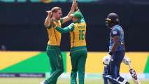 SL collapse to their lowest-ever team score, Nortje registers best figures for SA bowler in T20 WC
