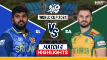 SL vs SA T20 World Cup Highlights: SA huff and puff their way to 6-wicket win on tough pitch in NY