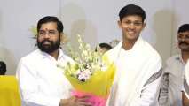 Maharashtra CM Eknath Shinde felicitates state cricketers featured in India's T20 World Cup glory