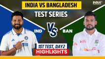 IND vs BAN 1st Test Highlights: India in driving seat at Chepauk with a lead of 308 runs after Day 2