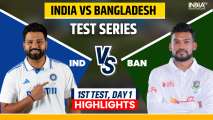 IND vs BAN 1st Test Highlights: Ashwin and Jadeja's heroics help India end Day 1 at 339/6