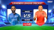 Legends League Cricket, SNSS vs GUGS Live score: Karthik's Southern Super Stars falter in first half