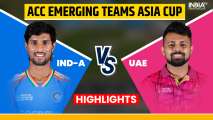 IND-A vs UAE, Emerging Teams Asia Cup Highlights: India A qualify for semifinal after win over UAE