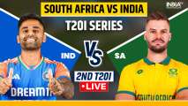 IND vs SA 2nd T20I Live score: India in trouble after going 3 down in powerplay, South Africa on top