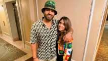 Rohit Sharma hugs wife Ritika Sajdeh before reporting to national duty | WATCH