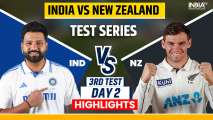 IND vs NZ, 3rd Test Day 2 Highlights: Spinners keep India in hunt, New Zealand lead by 143 runs 