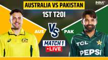 AUS vs PAK 1st T20I Live Score: Spirited Pakistan aim to draw first blood against Australia