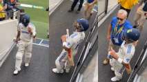 Virat Kohli confronts spectators at MCG after his 1st innings dismissal, security intervenes | WATCH