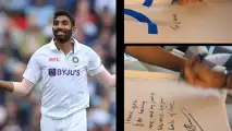 Jasprit Bumrah gifts signed jersey to Coldplay: WATCH