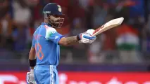 Virat Kohli falls short of historic century, Sourav Ganguly's record remains untouched