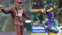 Sri Lanka M vs West Indies M International Masters League T20 live: Sri Lanka struggling for runs