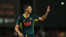Josh Hazlewood suffers worst bowling day of his career in Australia vs South Africa 2nd T20I