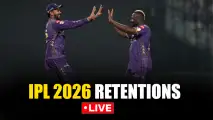 IPL Retention 2026 Live: Andre Russell released, CSK let go of 11 players on big day