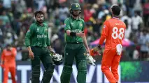 Pakistan survive massive scare from Netherlands in modest chase of 148 in T20 World Cup 2026 opener