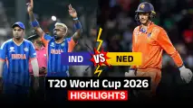 IND vs NED T20 World Cup 2026 Highlights: India beat Netherlands by 17 runs, stay unbeaten