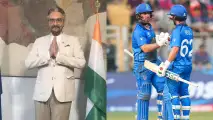 Italy celebrate their T20 World Cup win over Nepal with renowned Bollywood actor