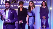 BCCI felicitates India's World Cup winning teams at Naman Awards in New Delhi