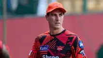 Is Pat Cummins playing in IPL 2026 clash for SRH against RR in Hyderabad?