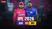 RR vs MI IPL 2026 LIVE Cricket Score: Guwahati weather threatens delay as rain returns at Barsapara