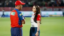 Preity Zinta engages in long, tense discussion with Ricky Ponting after PBKS' fifth straight defeat