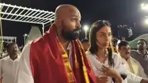 Hardik Pandya goes bald, sports new look as he offers prayers at Venkateswara Swamy temple | Watch