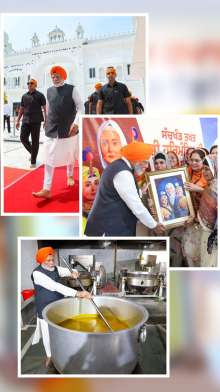 PM Modi performs seva, makes roti at Patna Sahib Gurudwara | In pics 