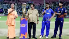 UPT20 League begins in style as CM Yogi Adityanath hosts coin toss before opening match