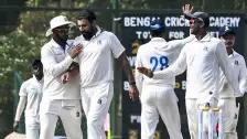 Bengal beat Delhi to kickstart their Ranji Trophy campaign; Gujarat win by 10 wickets